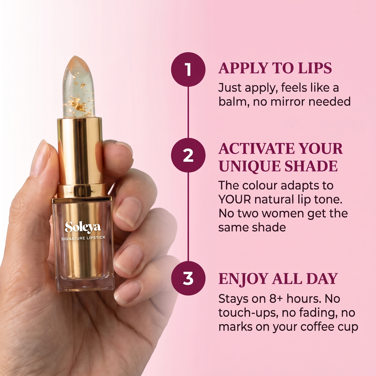 Soleya Lipstick for Naturally Pigmented Lips