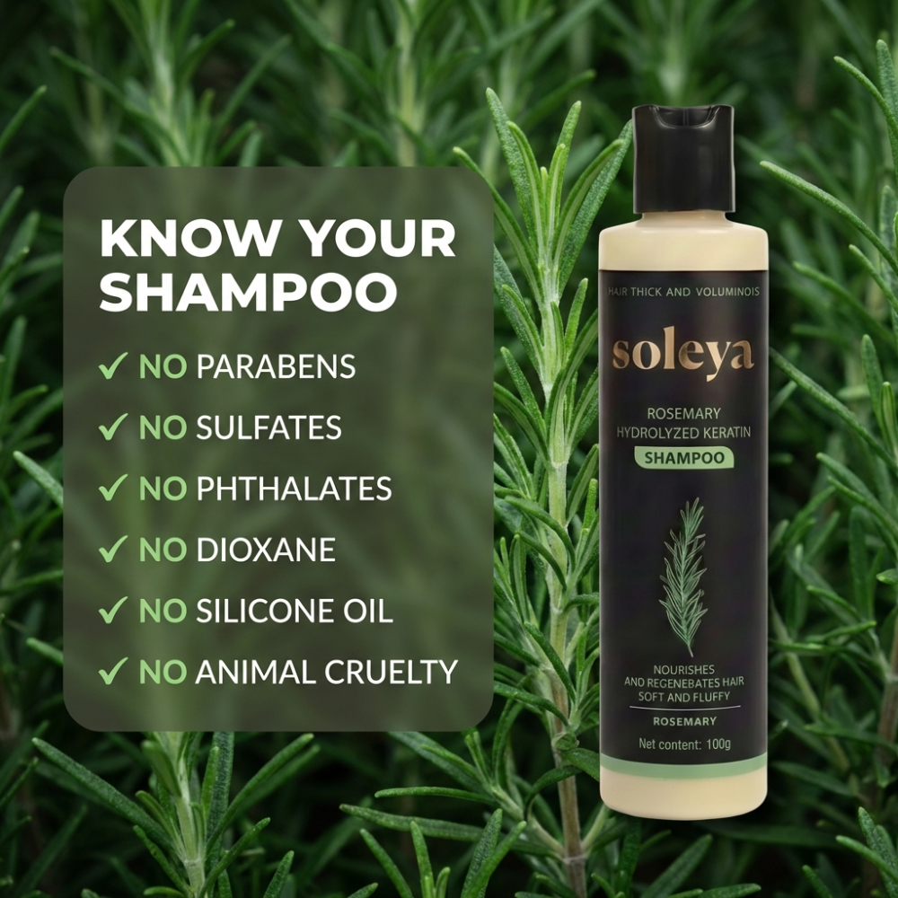Rosemary Hydrolyzed Keratin Shampoo