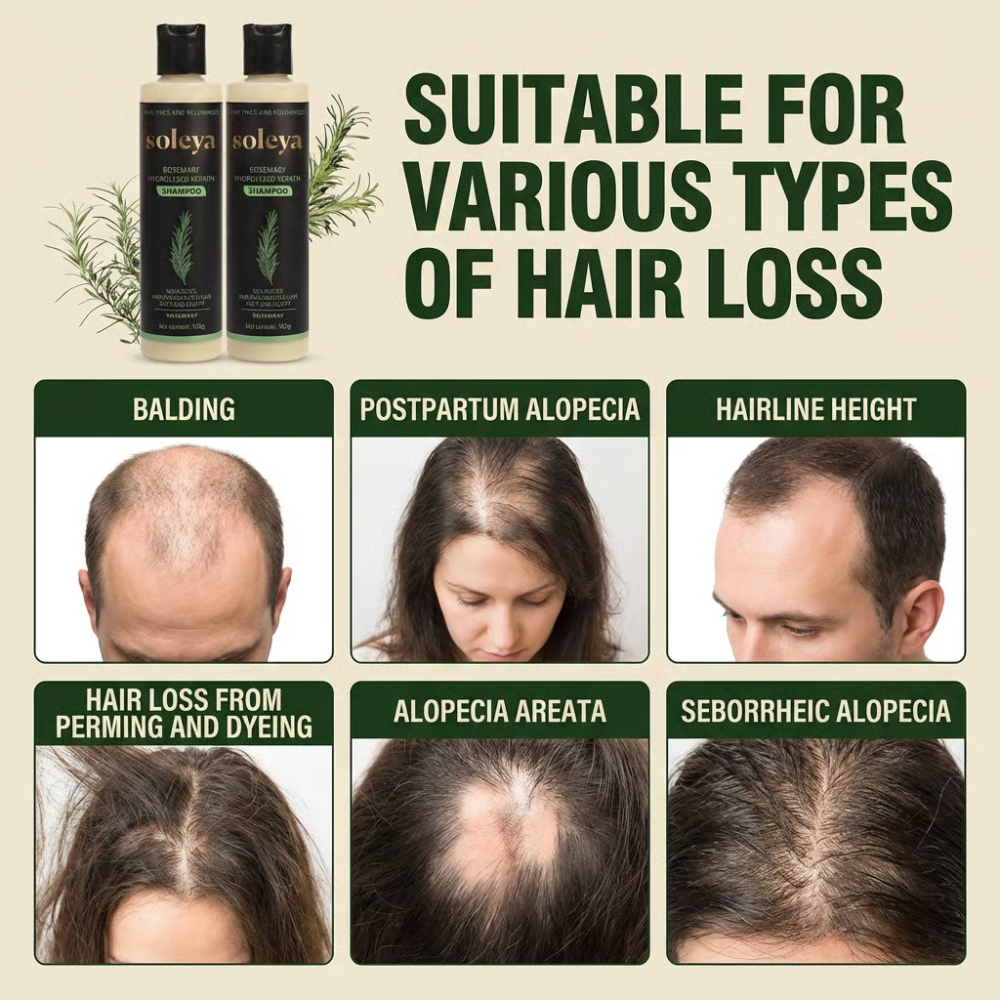 Rosemary Hydrolyzed Keratin Shampoo