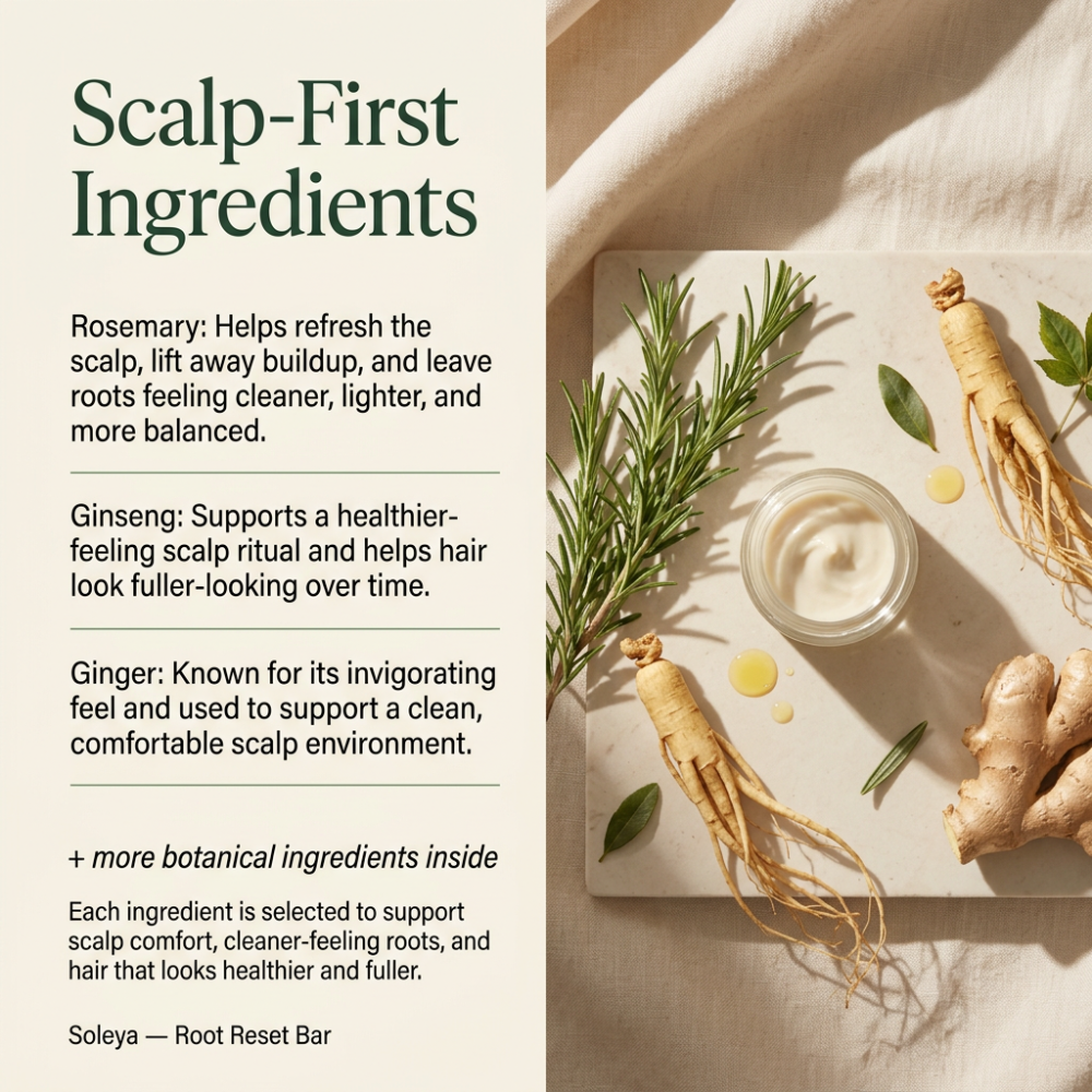 Soleya Korean Root Reset Bar