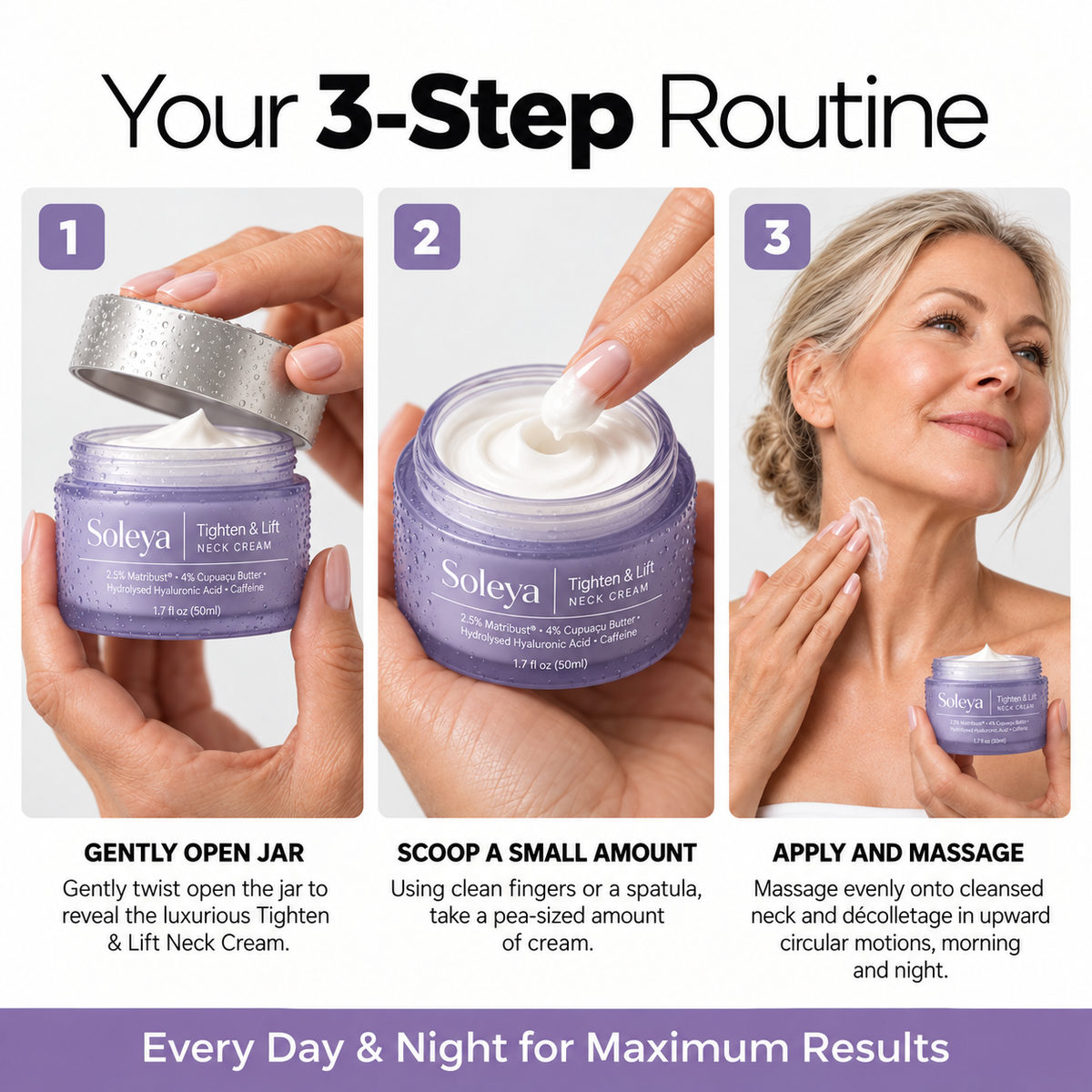 Soleya® Tighten & Lift Neck Cream