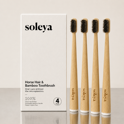 Your eco toothbrush still brushes with plastic. This one doesn't.